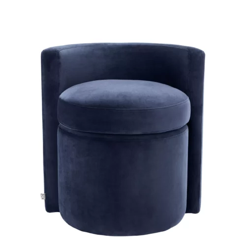 Pufas ARCADIA - Savona midnight blue velvet - Image 2