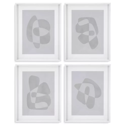 Paveikslai SOFT SHAPE (4vnt.)