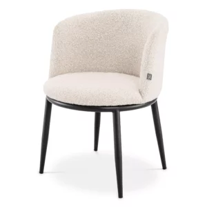 Valgomojo kėdė FILMORE - Bouclé cream